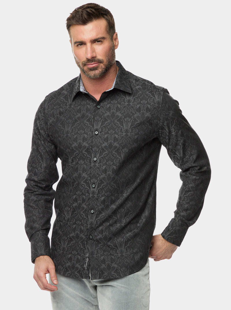 HIGHLAND LONG SLEEVE BUTTON DOWN SHIRT