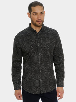 STROWELL LONG SLEEVE BUTTON DOWN SHIRT