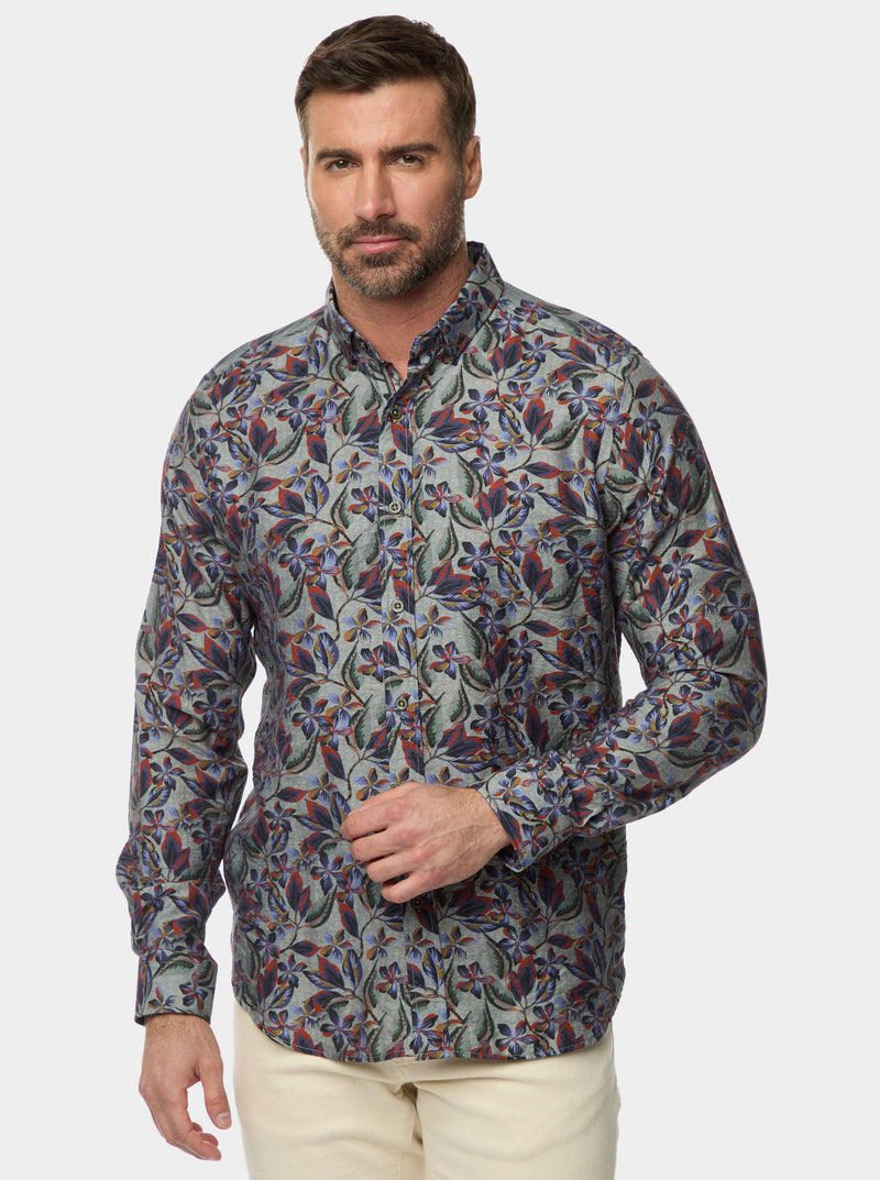 ZITON LONG SLEEVE BUTTON DOWN SHIRT