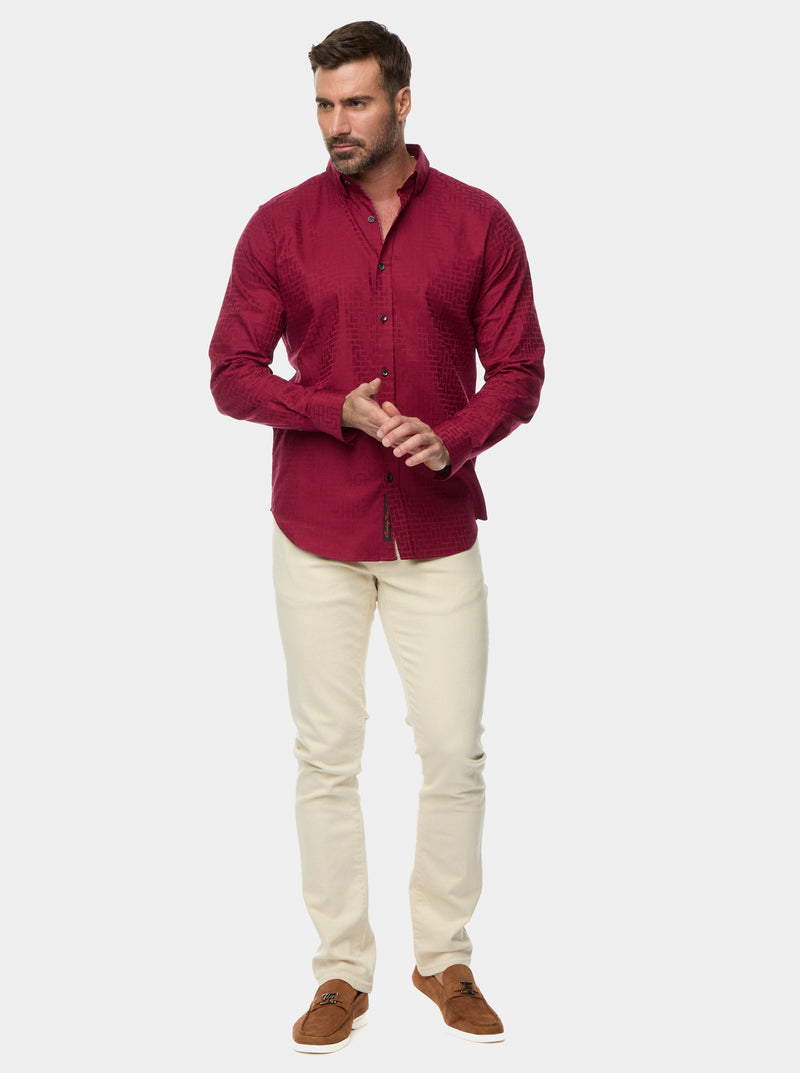 AMORY 2 LONG SLEEVE BUTTON DOWN SHIRT