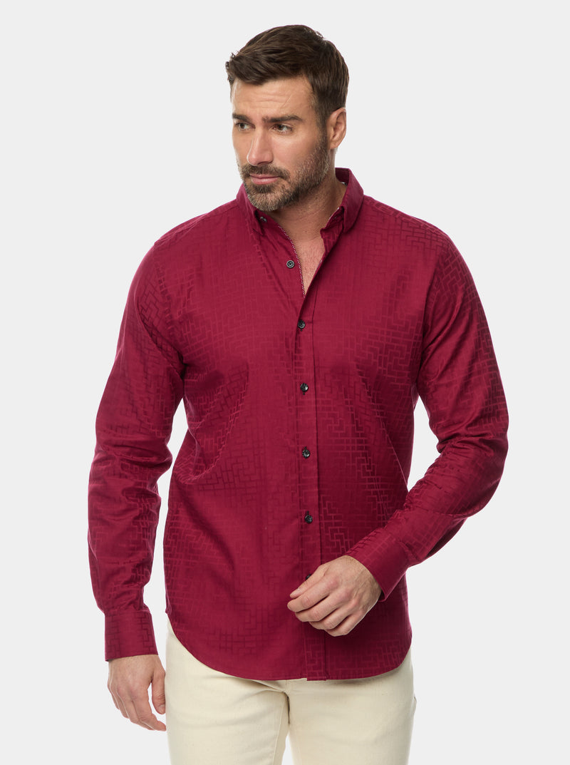 AMORY 2 LONG SLEEVE BUTTON DOWN SHIRT