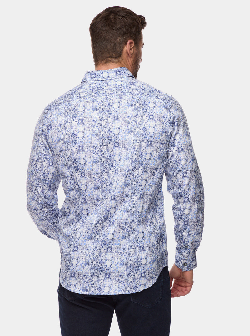 KANO LONG SLEEVE BUTTON DOWN SHIRT