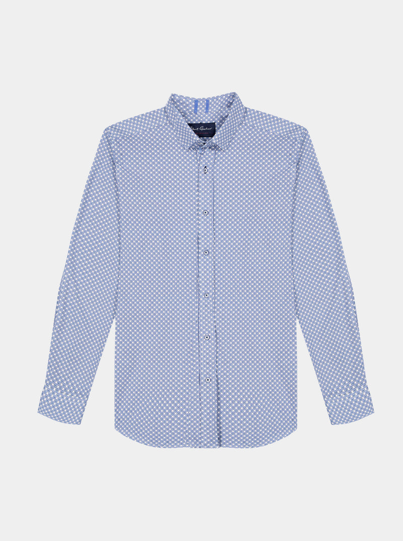 CONALL LONG SLEEVE BUTTON DOWN SHIRT