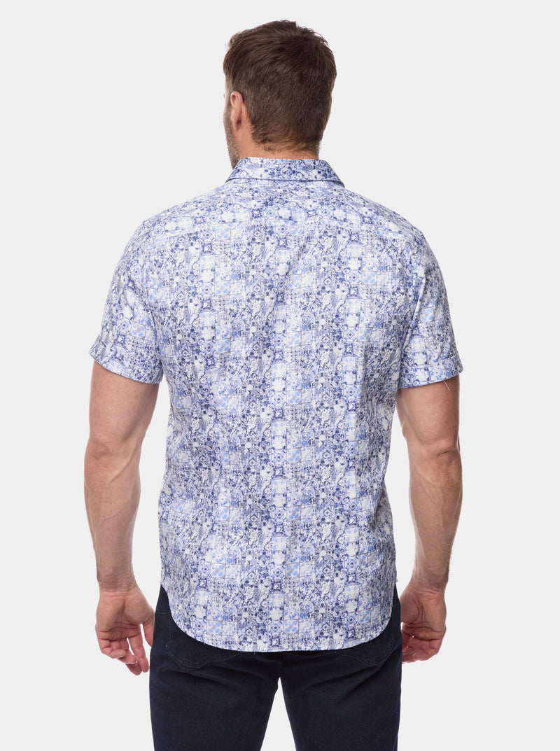 KANO SHORT SLEEVE BUTTON DOWN SHIRT