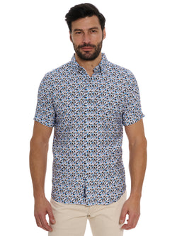 VANCE SHORT SLEEVE BUTTON DOWN SHIRT