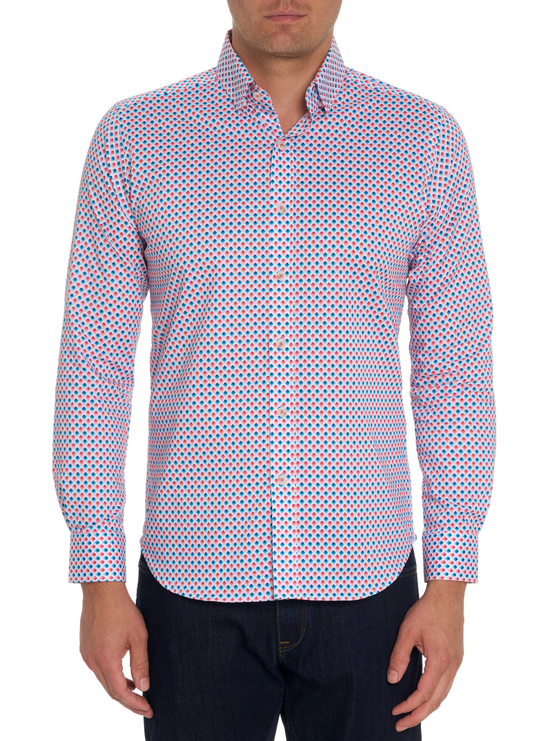 STANLEY LONG SLEEVE BUTTON DOWN SHIRT – Robert Graham