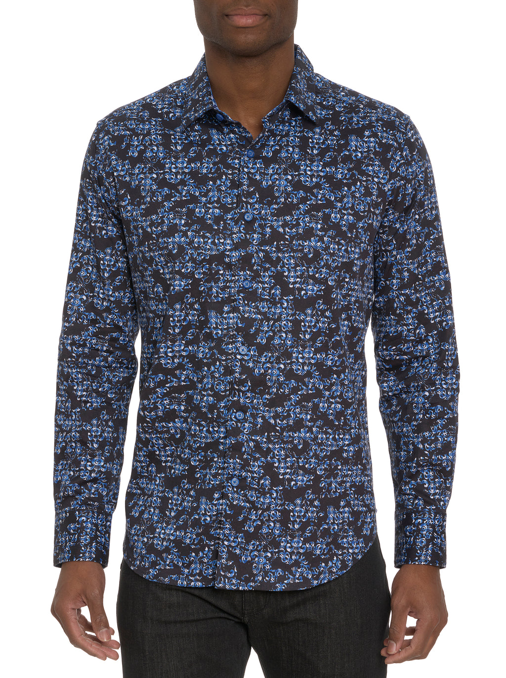 STANLEY LONG SLEEVE BUTTON DOWN SHIRT – Robert Graham