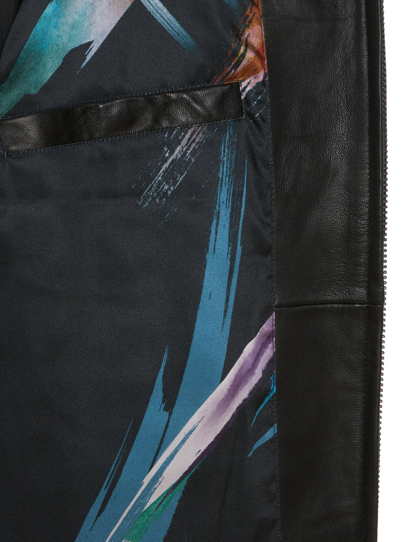 Robert graham leather on sale jackets