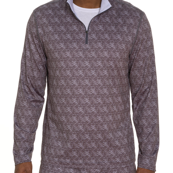 IRON SKULL LONG SLEEVE KNIT SHIRT – Robert Graham