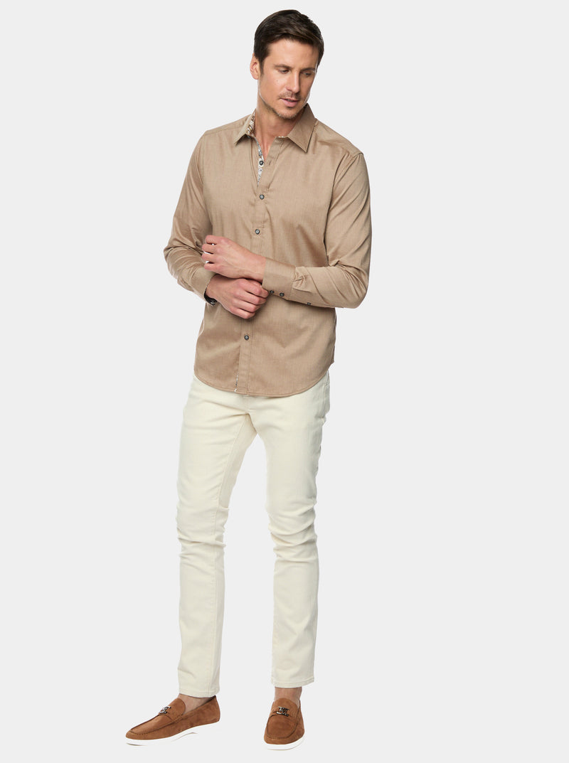 WAYFARER LONG SLEEVE BUTTON DOWN SHIRT