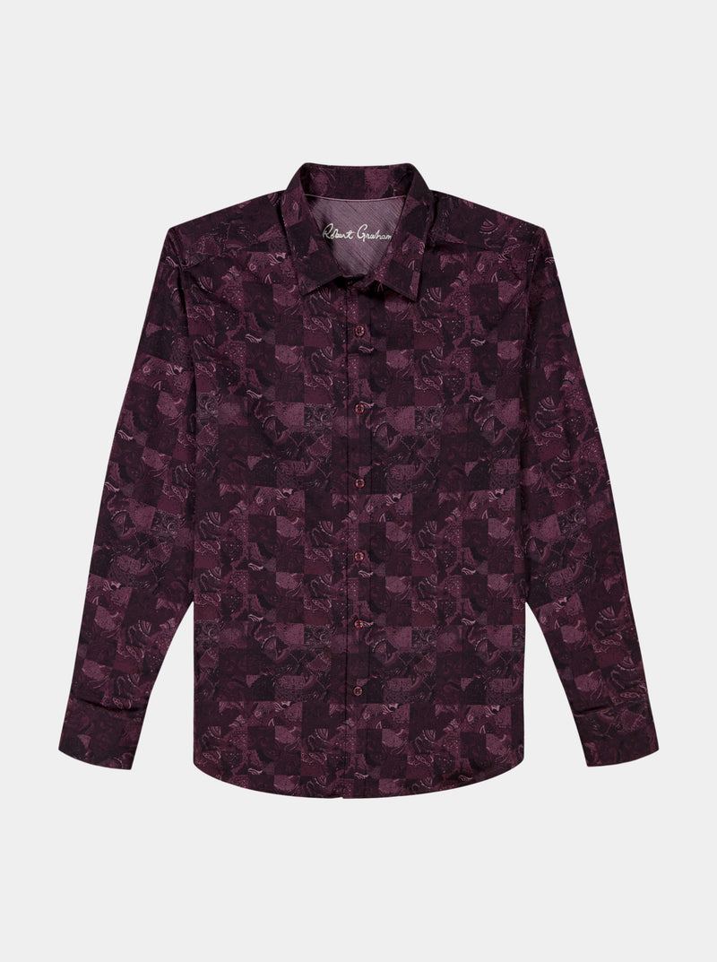 TOURNEAU LONG SLEEVE WOVEN SHIRT