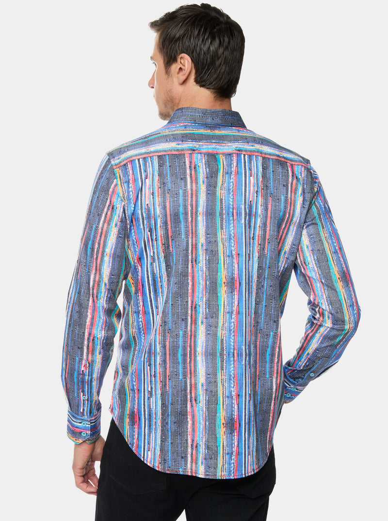 BAJA LONG SLEEVE BUTTON DOWN SHIRT