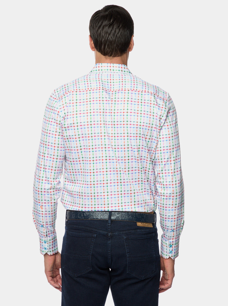 ASHBROOK LONG SLEEVE BUTTON DOWN SHIRT