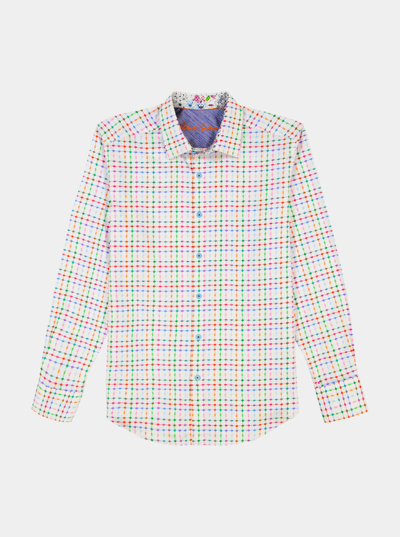 ASHBROOK LONG SLEEVE BUTTON DOWN SHIRT