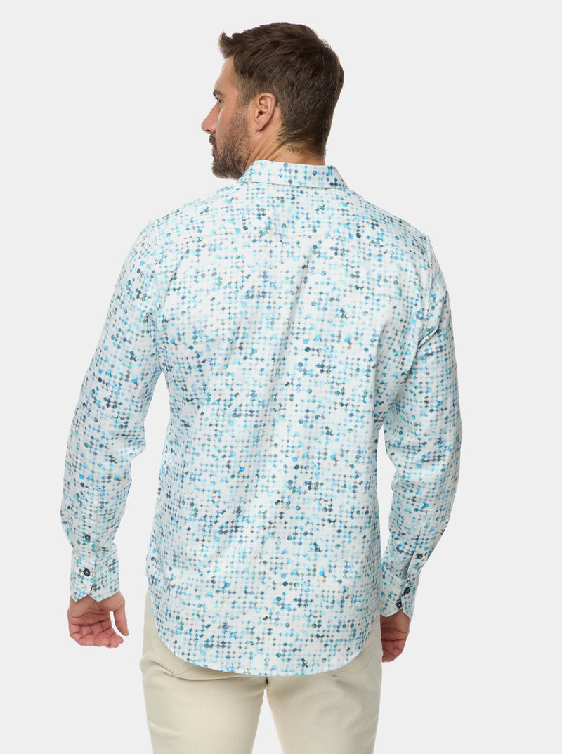 BARRAZA LONG SLEEVE BUTTON DOWN SHIRT