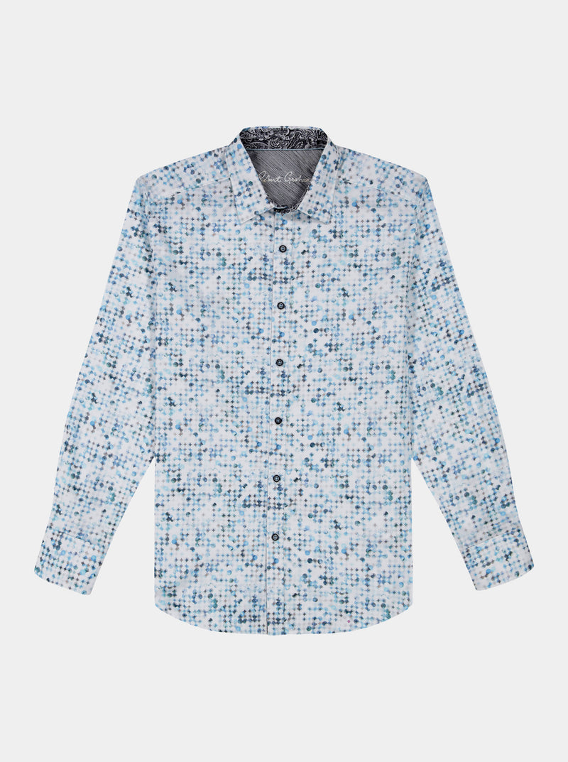 BARRAZA LONG SLEEVE BUTTON DOWN SHIRT