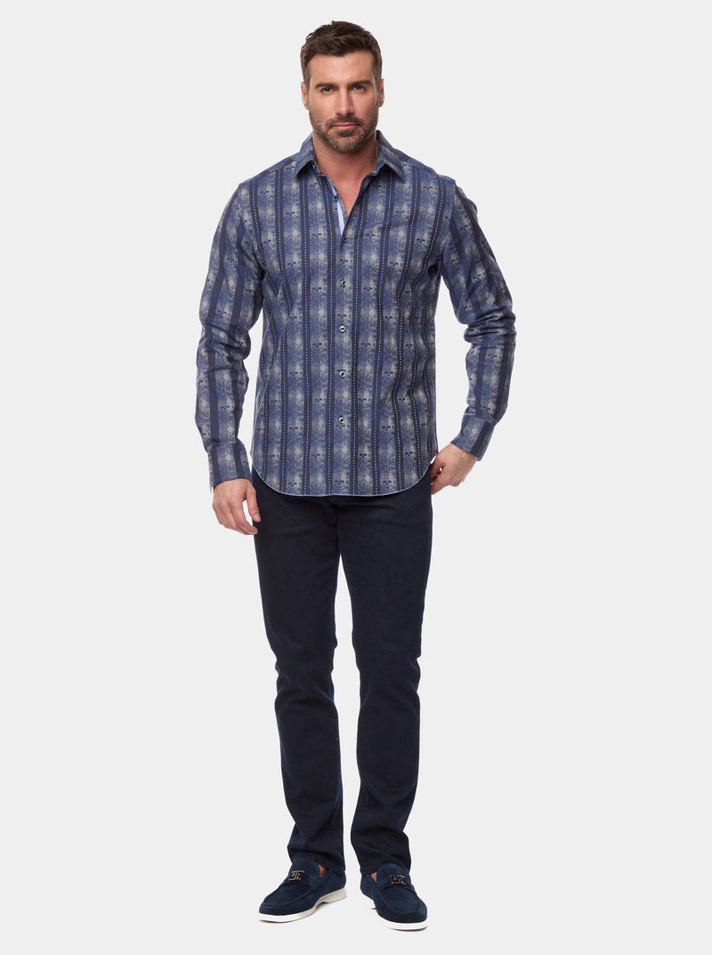 DUNKIRK LONG SLEEVE BUTTON DOWN SHIRT