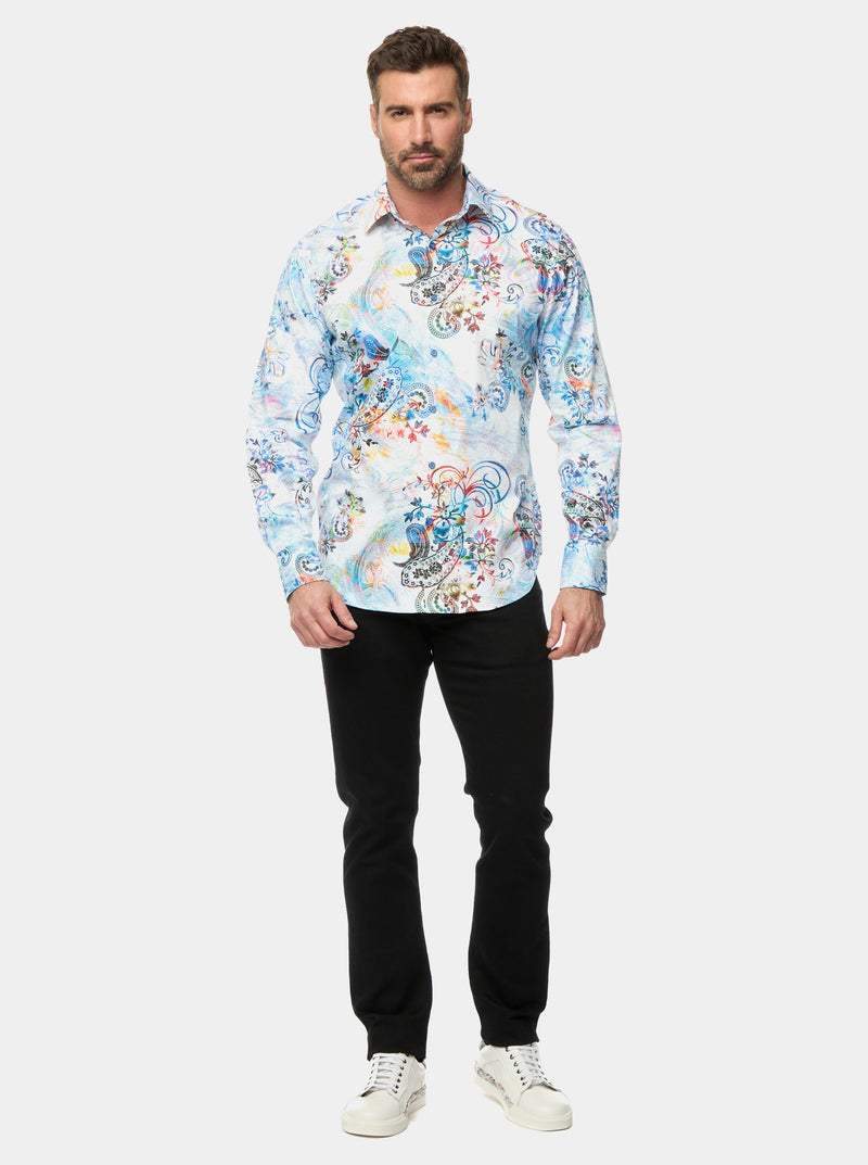 APEX LONG SLEEVE BUTTON DOWN SHIRT BIG