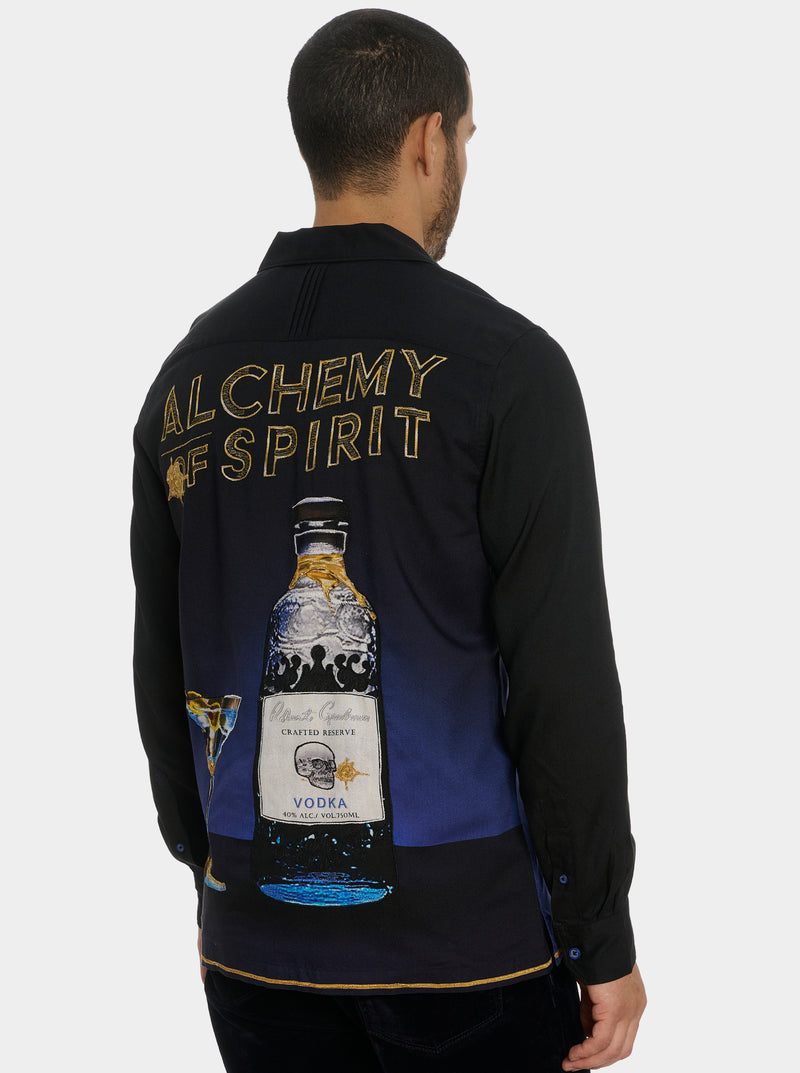 ALCHEMY LONG SLEEVE BUTTON DOWN SHIRT