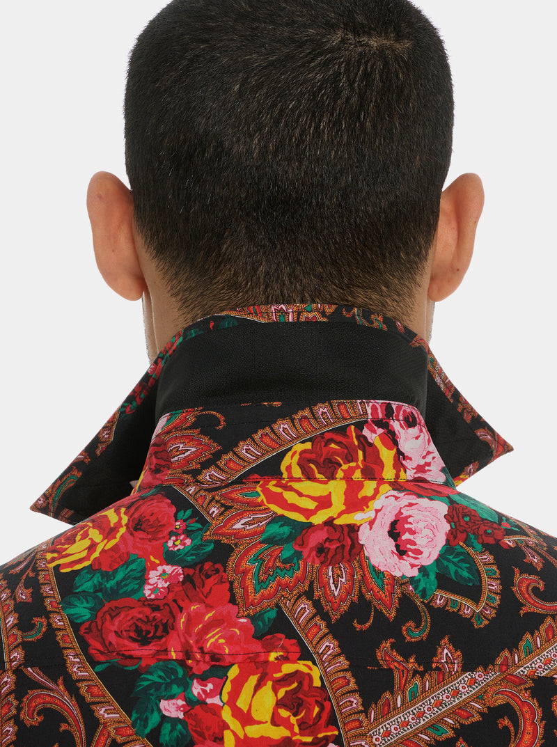 LIMITED EDITION KABUKI LONG SLEEVE BUTTON DOWN SHIRT