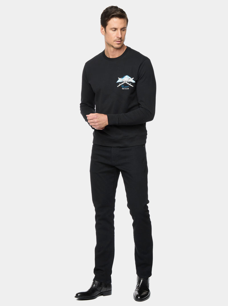 HIT THE SLOPES LONG SLEEVE KNIT SHIRT