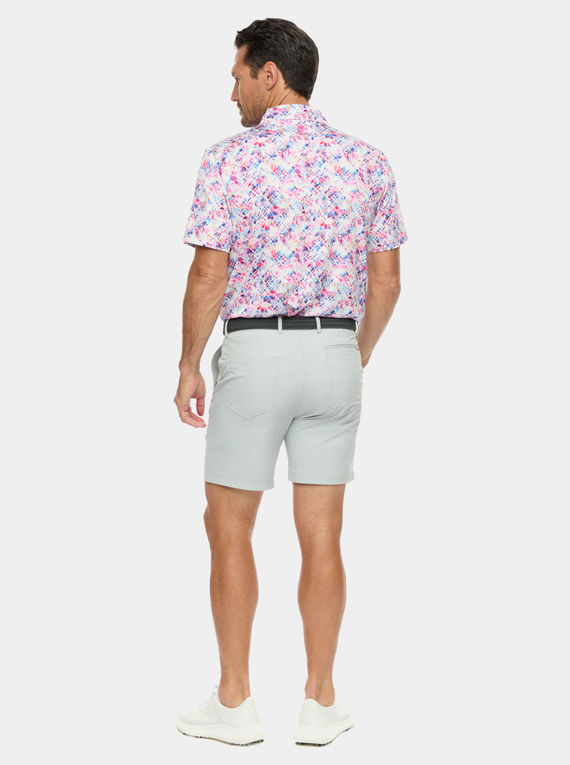 PINK SANDS SHORT SLEEVE POLO