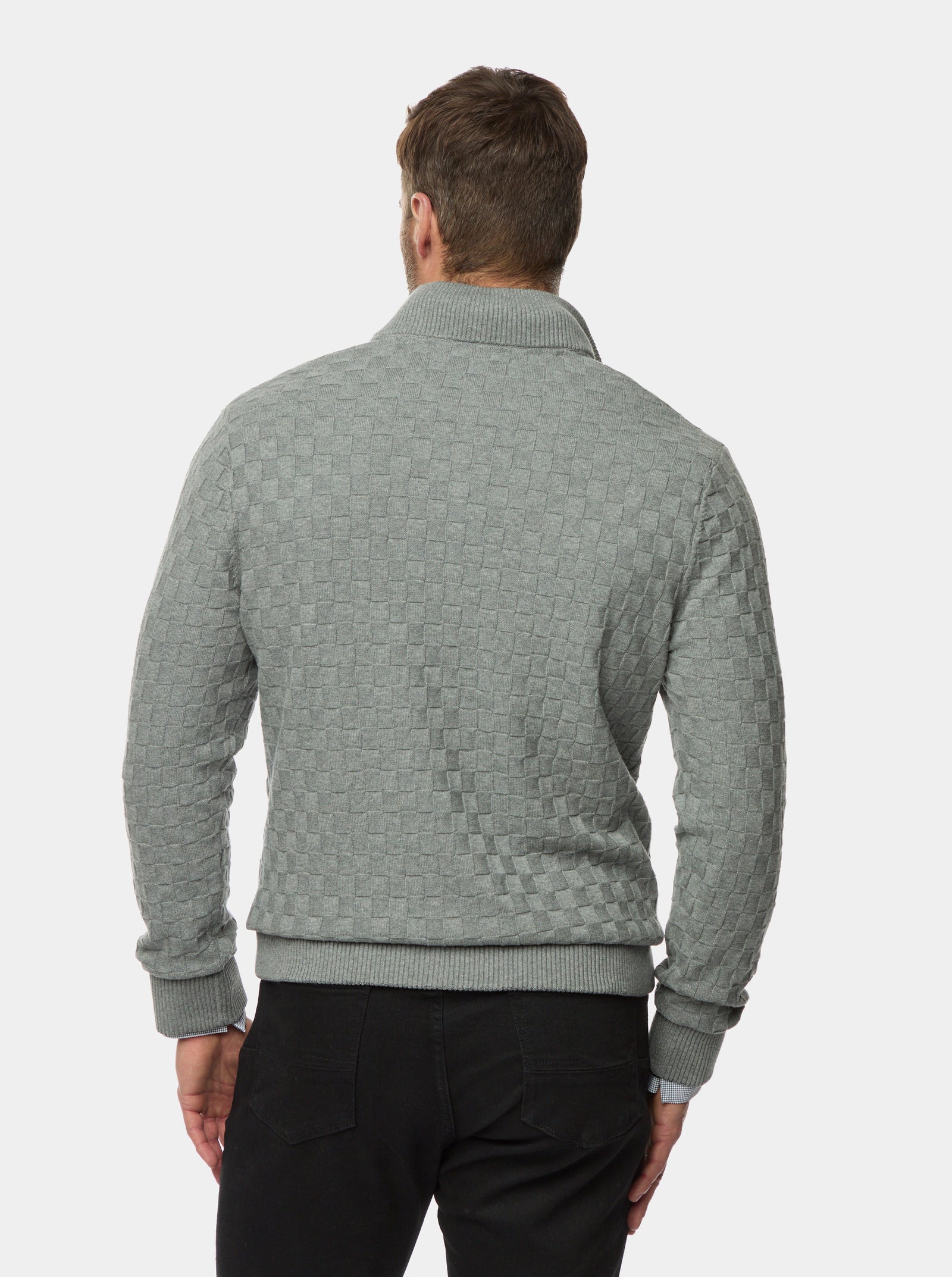 GAVINO 1/4 ZIP SWEATER – Robert Graham