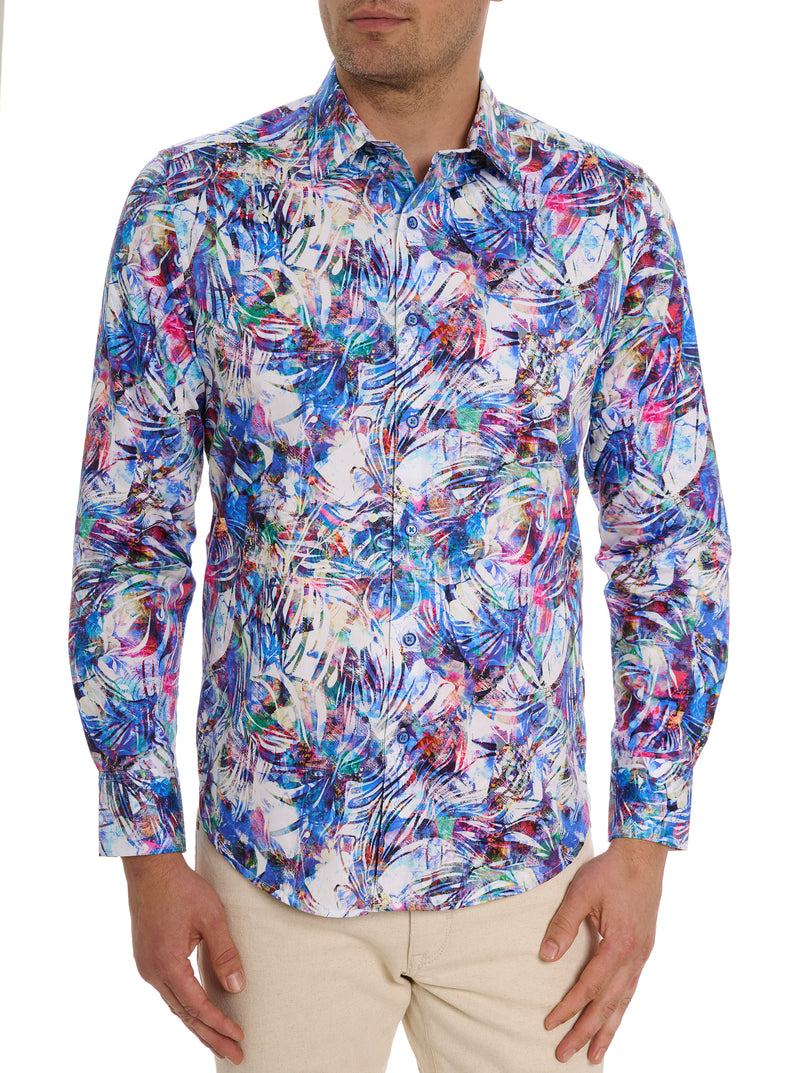 STANLEY LONG SLEEVE BUTTON DOWN SHIRT – Robert Graham