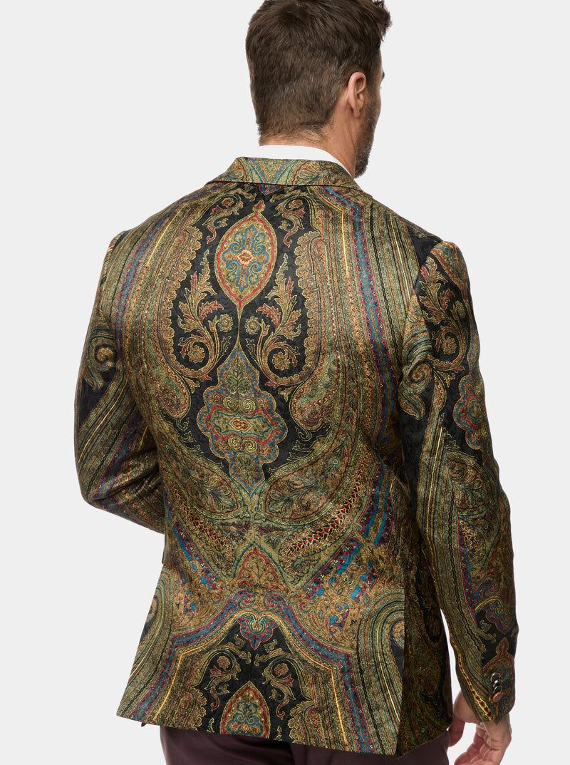 LIMITED EDITION MAJESTICPAISLEY BLAZER