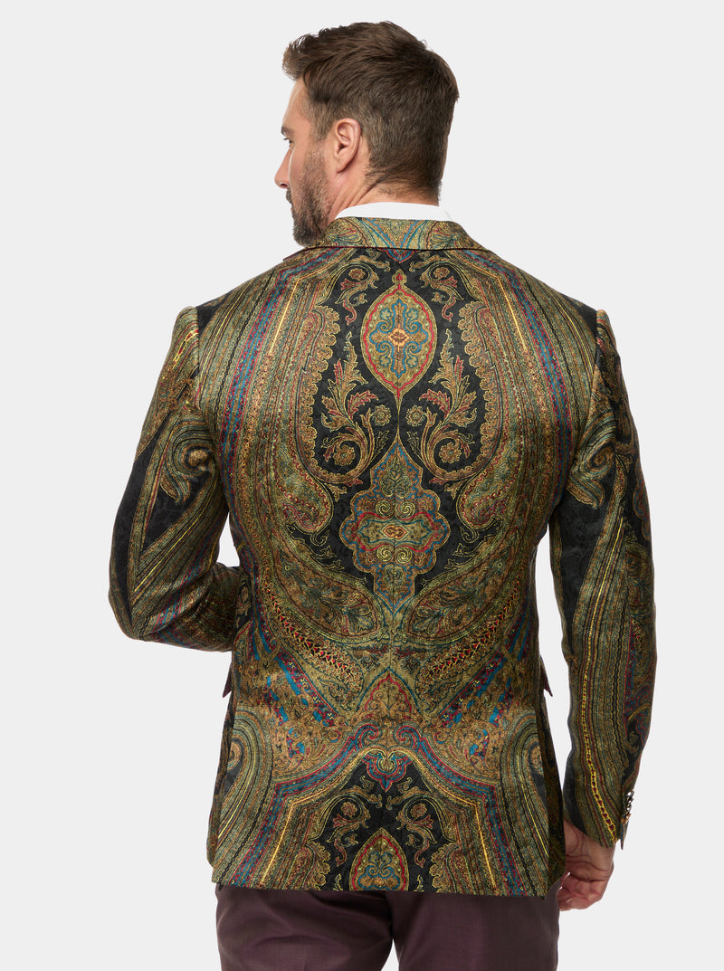 LIMITED EDITION MAJESTICPAISLEY BLAZER