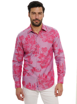 LIMITED EDITION ENDLESS DREAMS LONG SLEEVE BUTTON DOWN SHIRT TALL