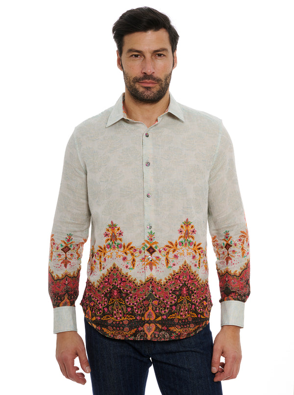 LIMITED EDITION THE CROWN JEWEL LONG SLEEVE BUTTON DOWN SHIRT