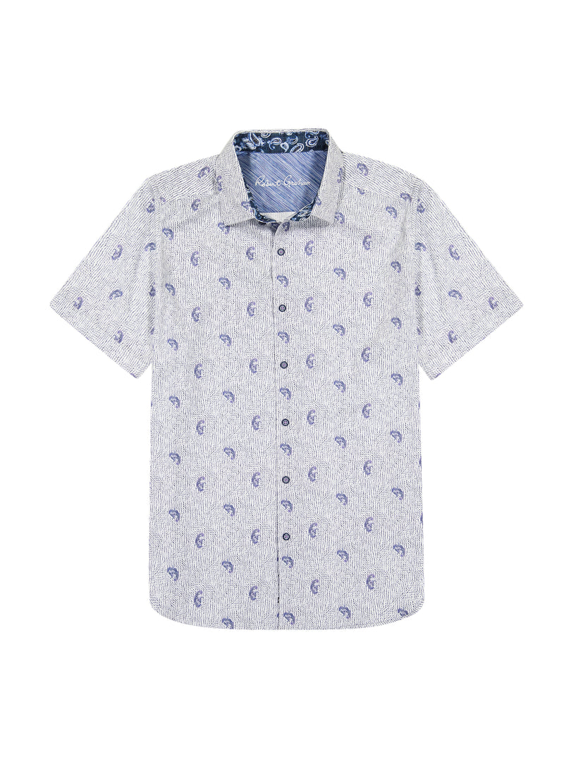 BELMOND SHORT SLEEVE BUTTON DOWN SHIRT