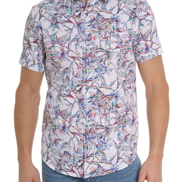 Robert Graham Bentonville Short store Sleeve Shirt