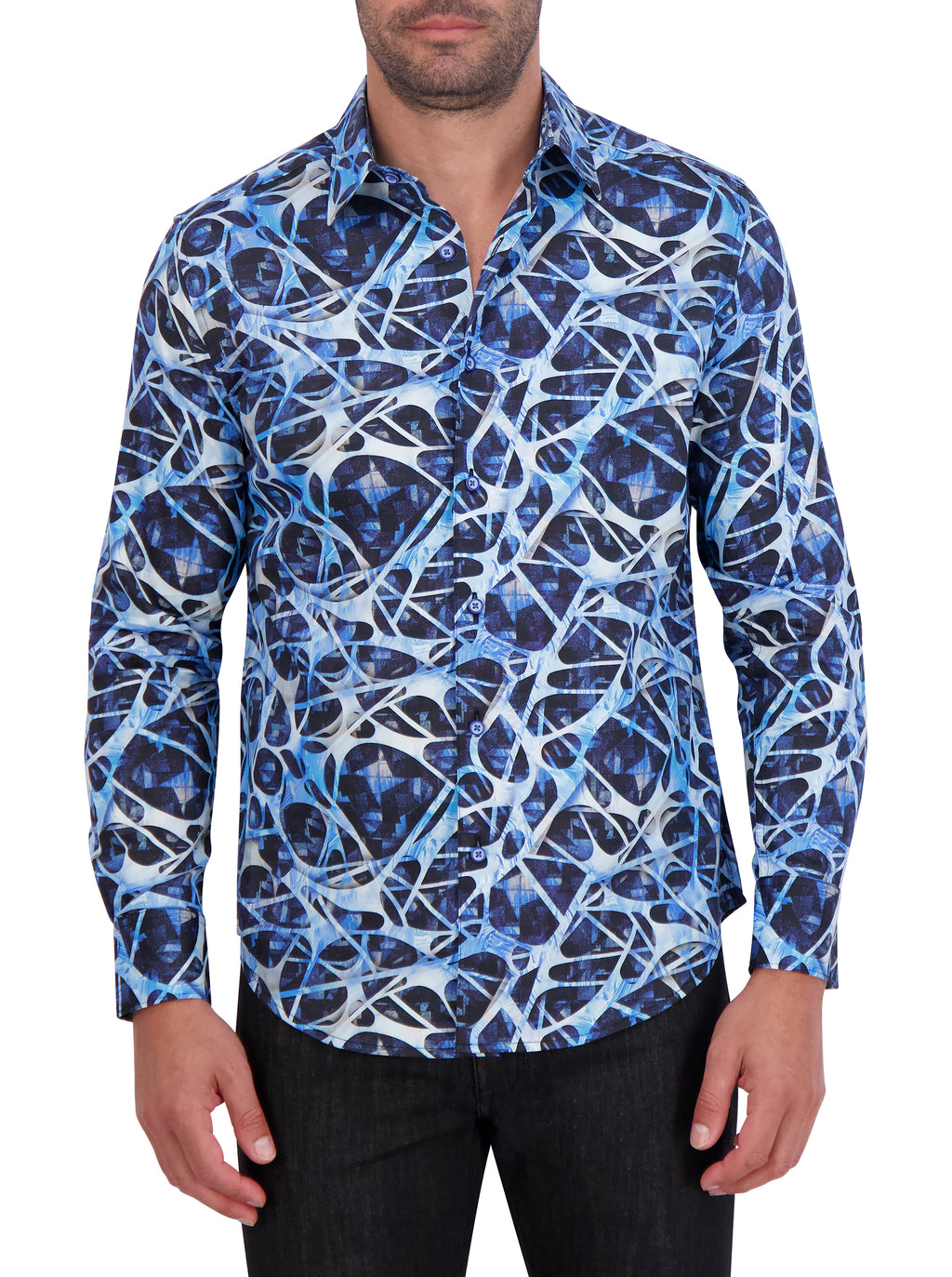 STANLEY LONG SLEEVE BUTTON DOWN SHIRT – Robert Graham