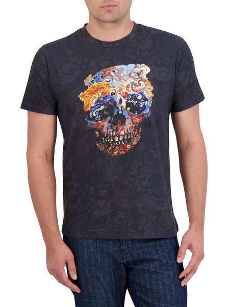 SKULL SCROLLS T-SHIRT – Robert Graham