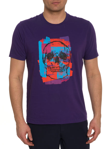 PAINT SKULL GRAPHIC T-SHIRT – Robert Graham