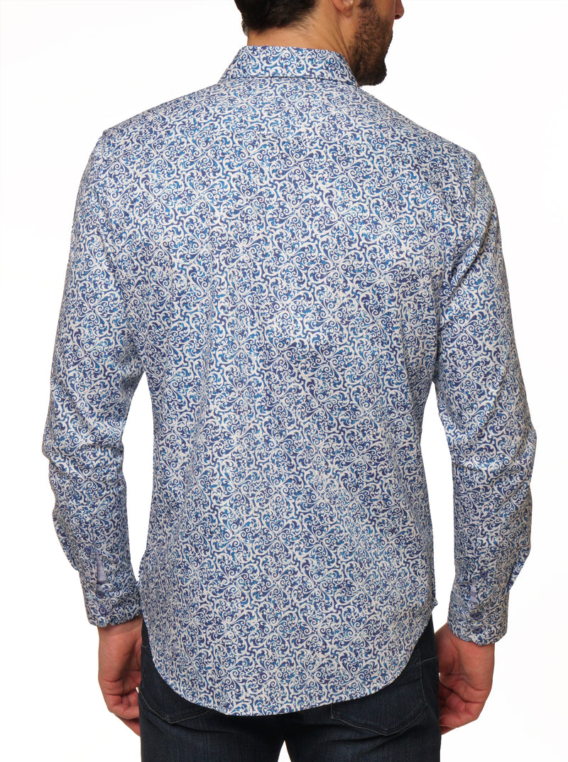 MADRONE LONG SLEEVE BUTTON DOWN SHIRT