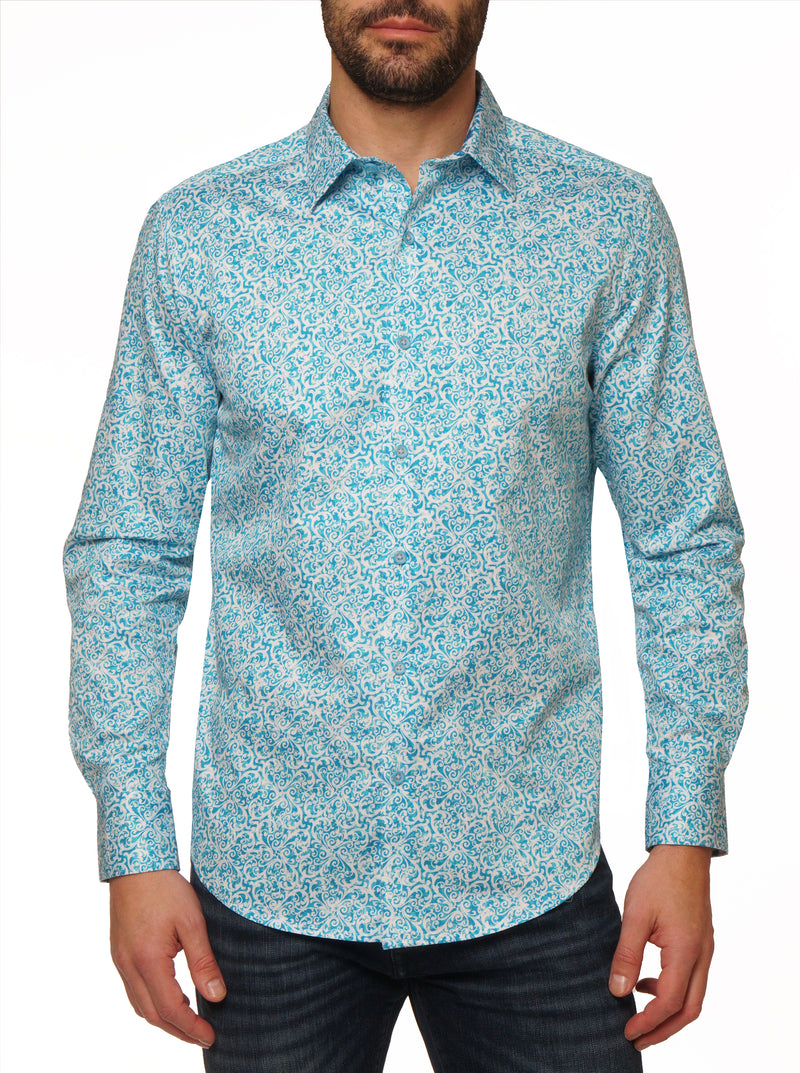 MADRONE LONG SLEEVE BUTTON DOWN SHIRT