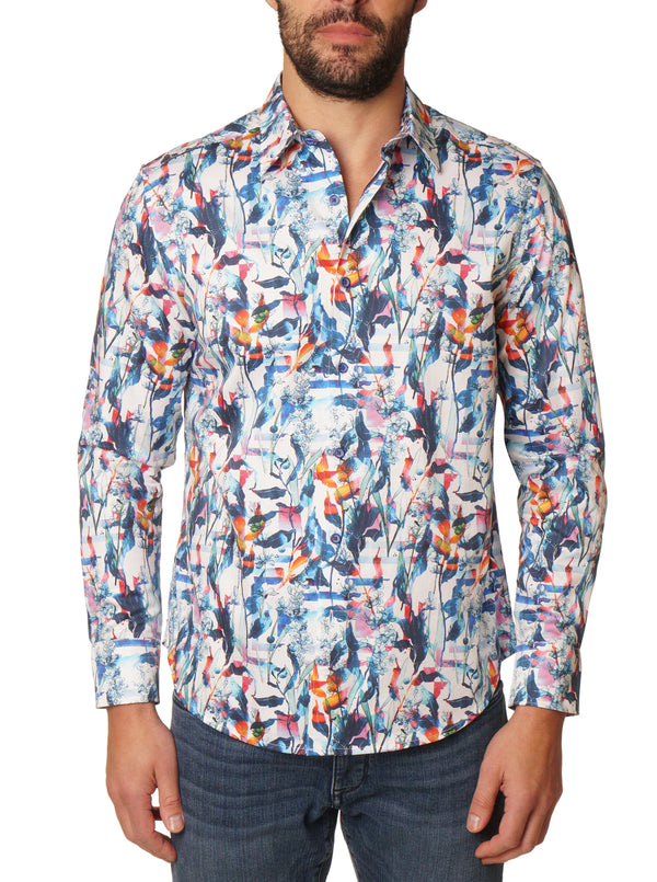 DRAYTON LONG SLEEVE BUTTON DOWN SHIRT