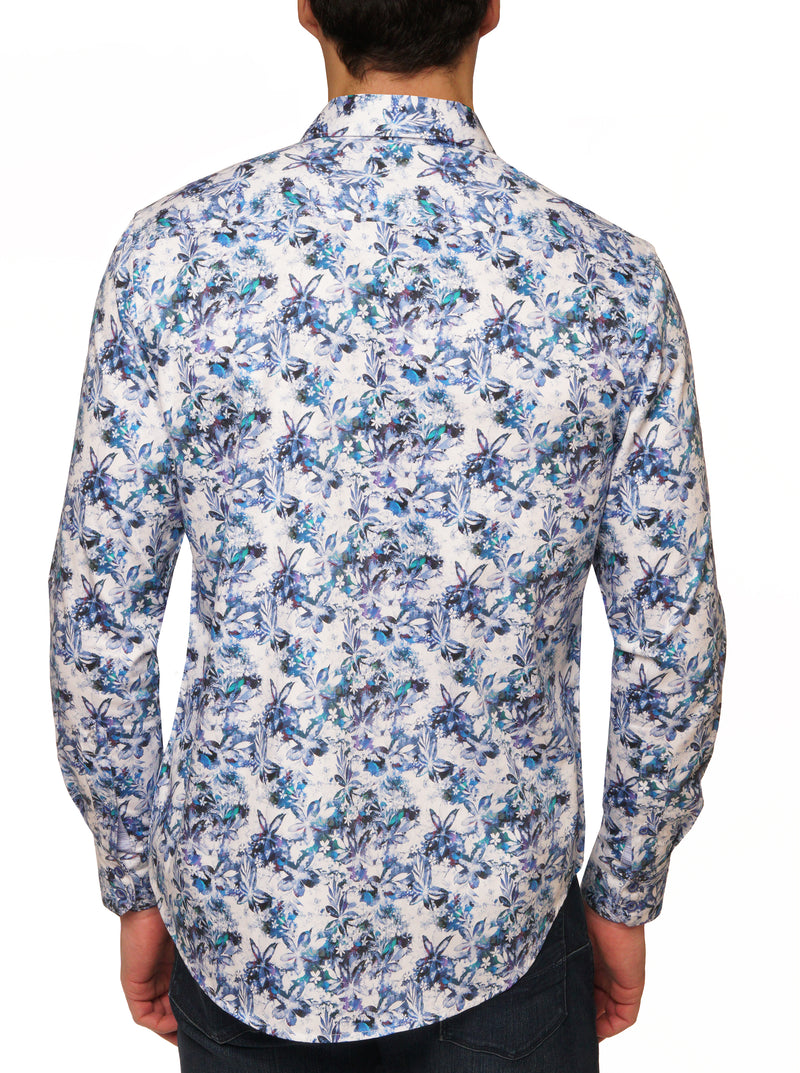 RONSON LONG SLEEVE BUTTON DOWN SHIRT