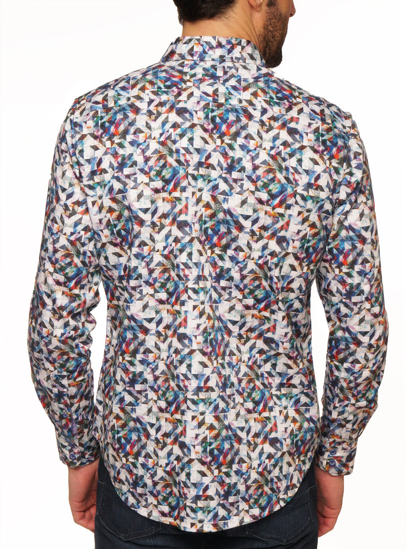 RAILTON LONG SLEEVE BUTTON DOWN SHIRT