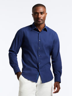 THRESHER LONG SLEEVE BUTTON DOWN SHIRT