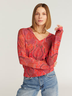 EVELYN LONG SLEEVE SWEATER