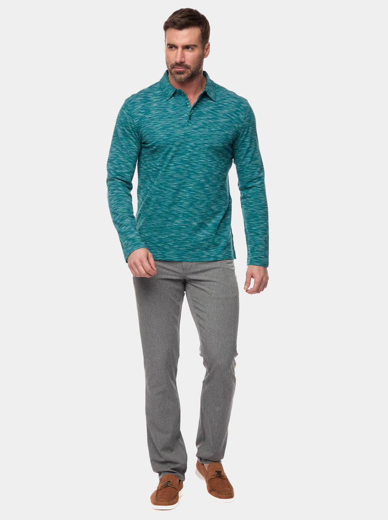 THALES LONG SLEEVE POLO