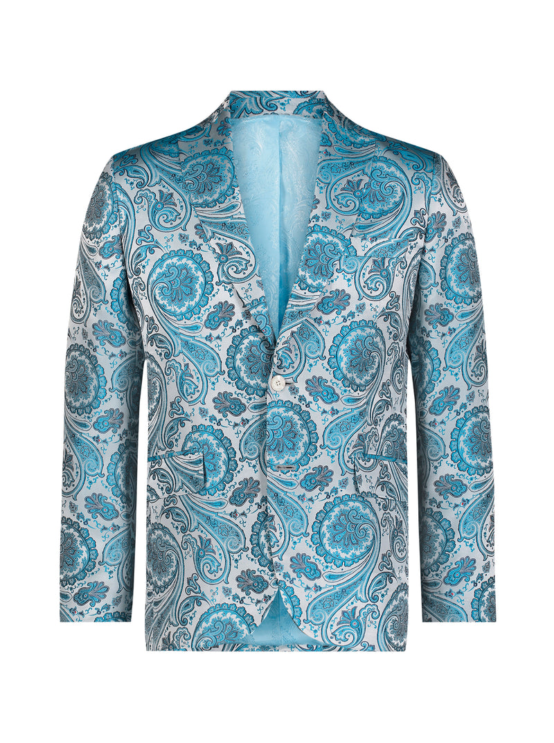 LIMITED EDITION AQUA BLOOM BLAZER