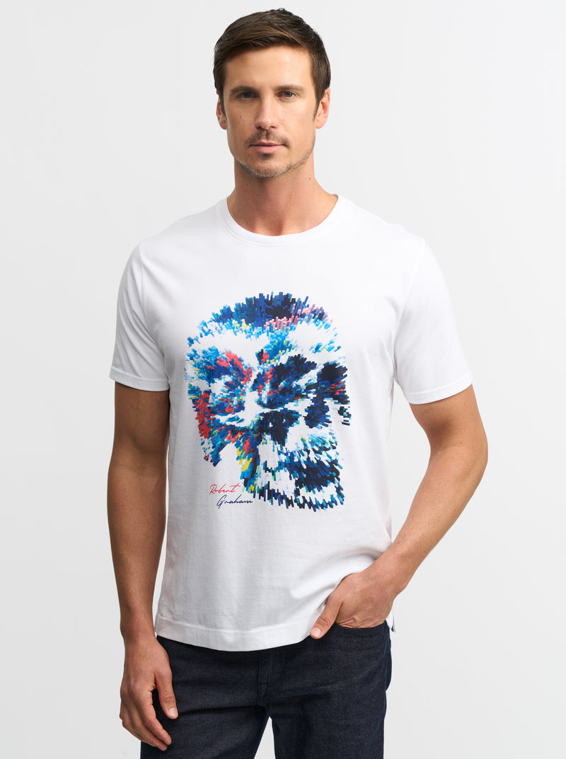 SKULL BURST SHORT SLEEVE T-SHIRT