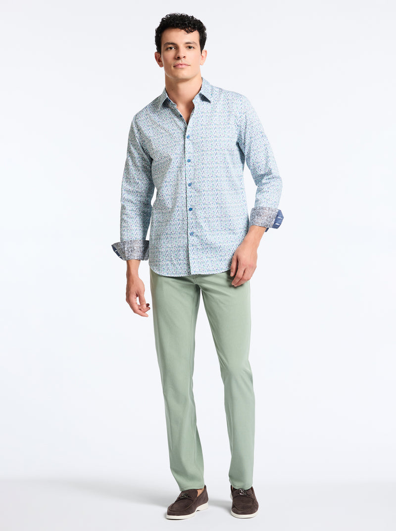 LENOX LONG SLEEVE BUTTON DOWN SHIRT