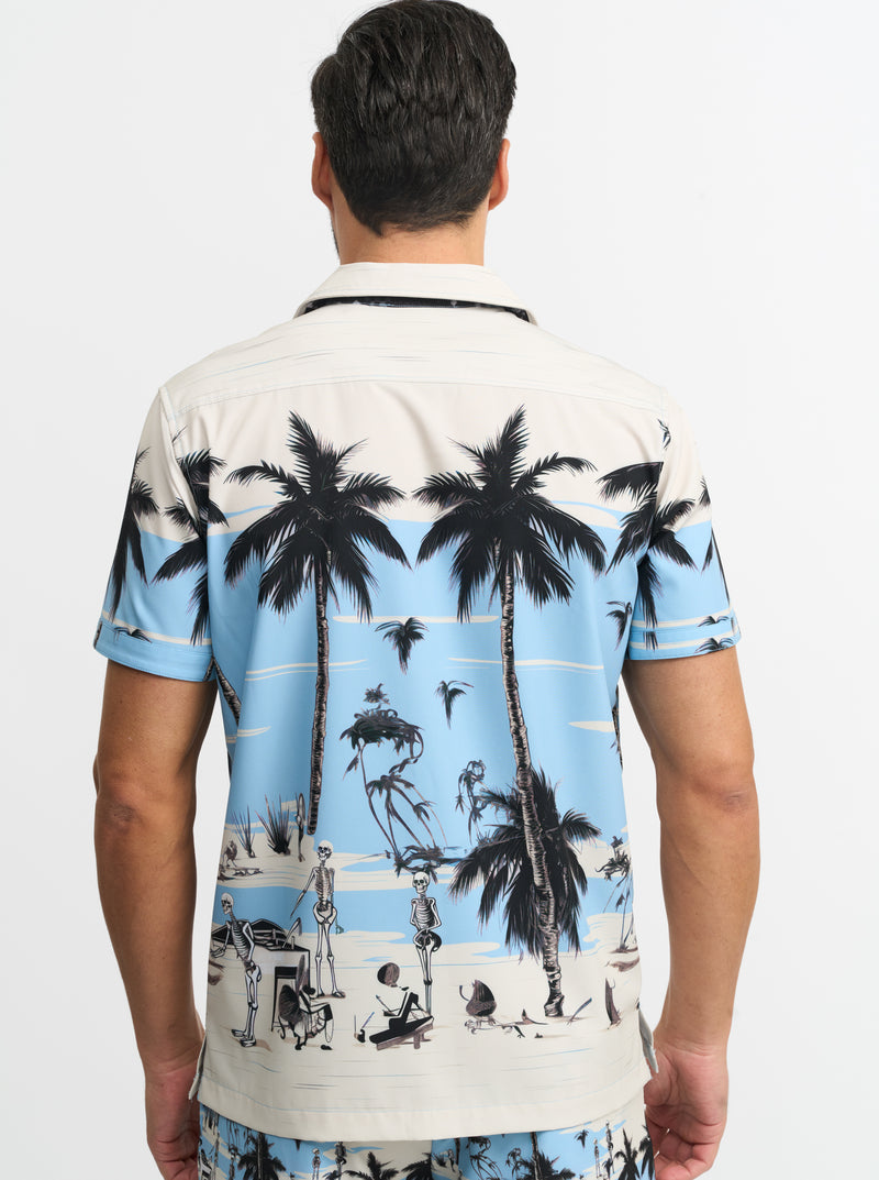 SUNBURN SONATA SHORT SLEEVE BUTTON DOWN SHIRT