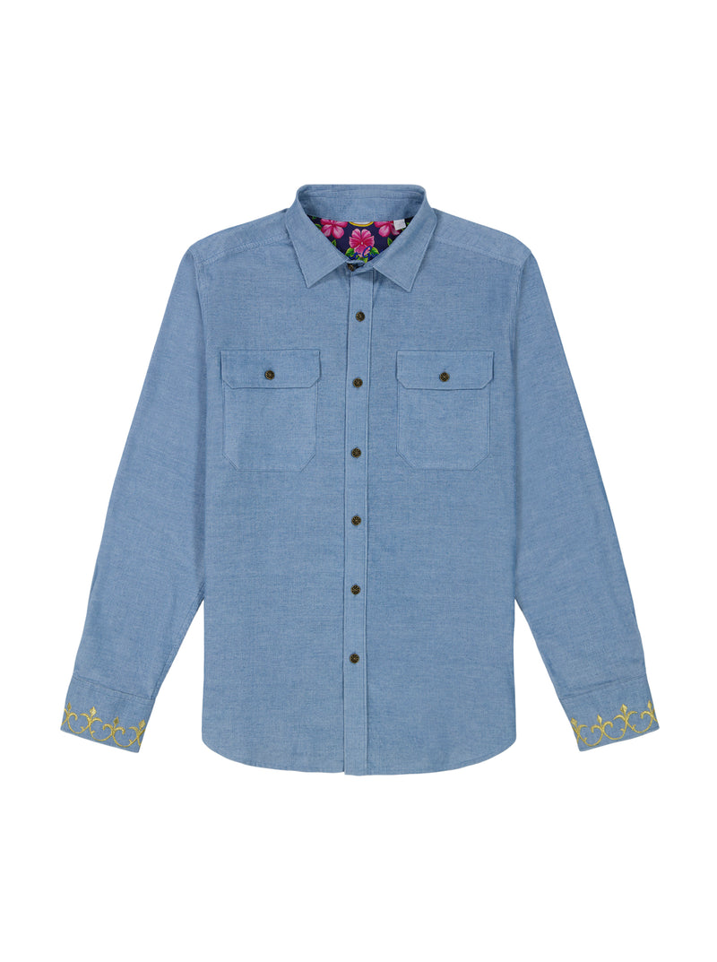 LIMITED EDITION THE RG MAN LONG SLEEVE BUTTON DOWN SHIRT